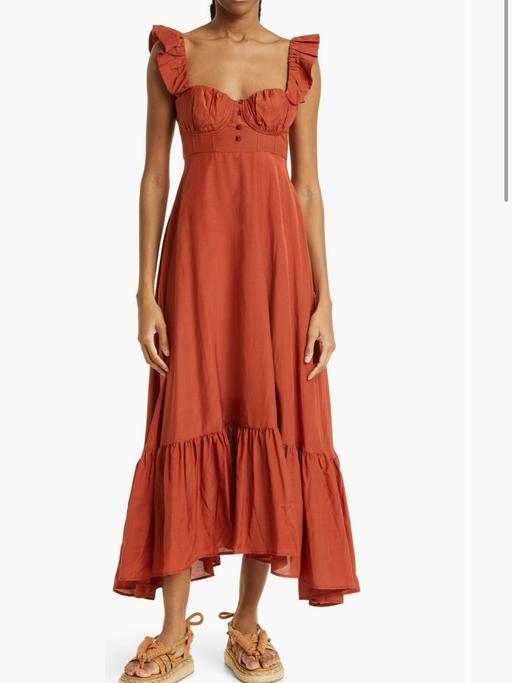 Farm Rio Sleeveless Maxi Dress